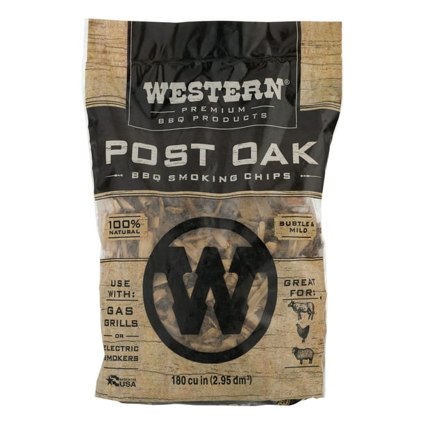 Western Premium BBQ Products Post Oak Cooking Chunks 570 cu in